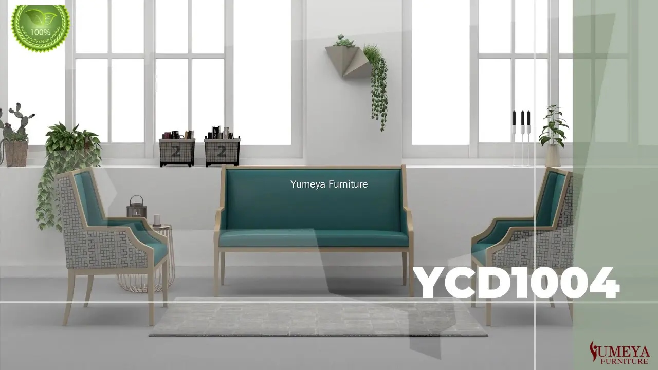 Professionelle zweisitzende Couch zum Verkauf Fabrik | Yumeya Furniture 1
