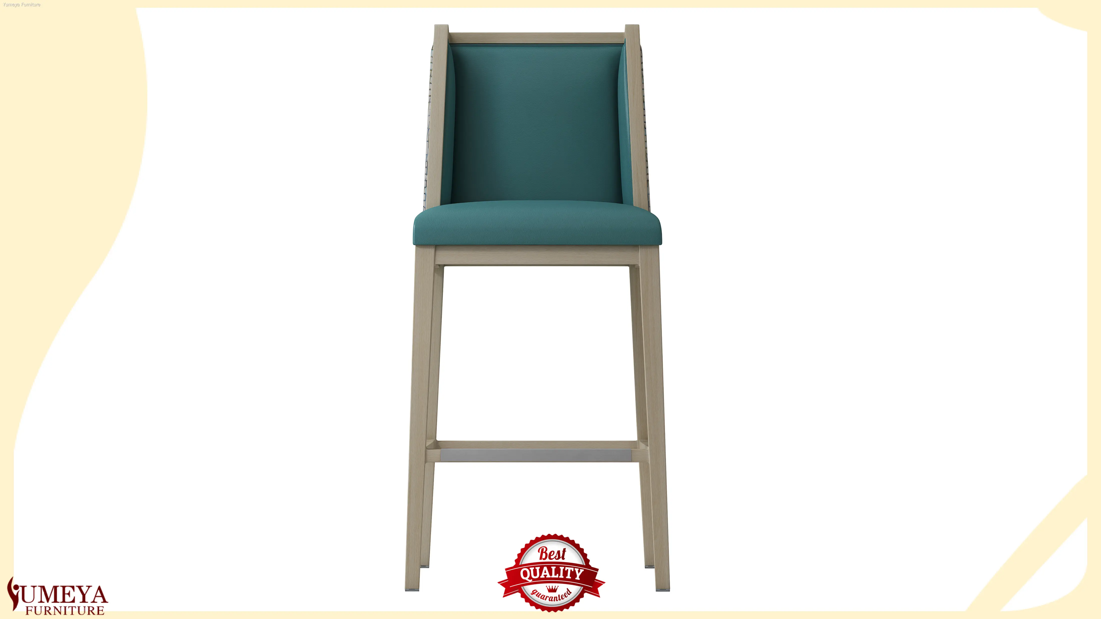 Quality comfortable counter height chairs with arms for elderly supply | Yumeya Furniture 1