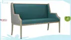 Custom 2 Sater Love Seat Company Hersteller | Yumeya Furniture 1