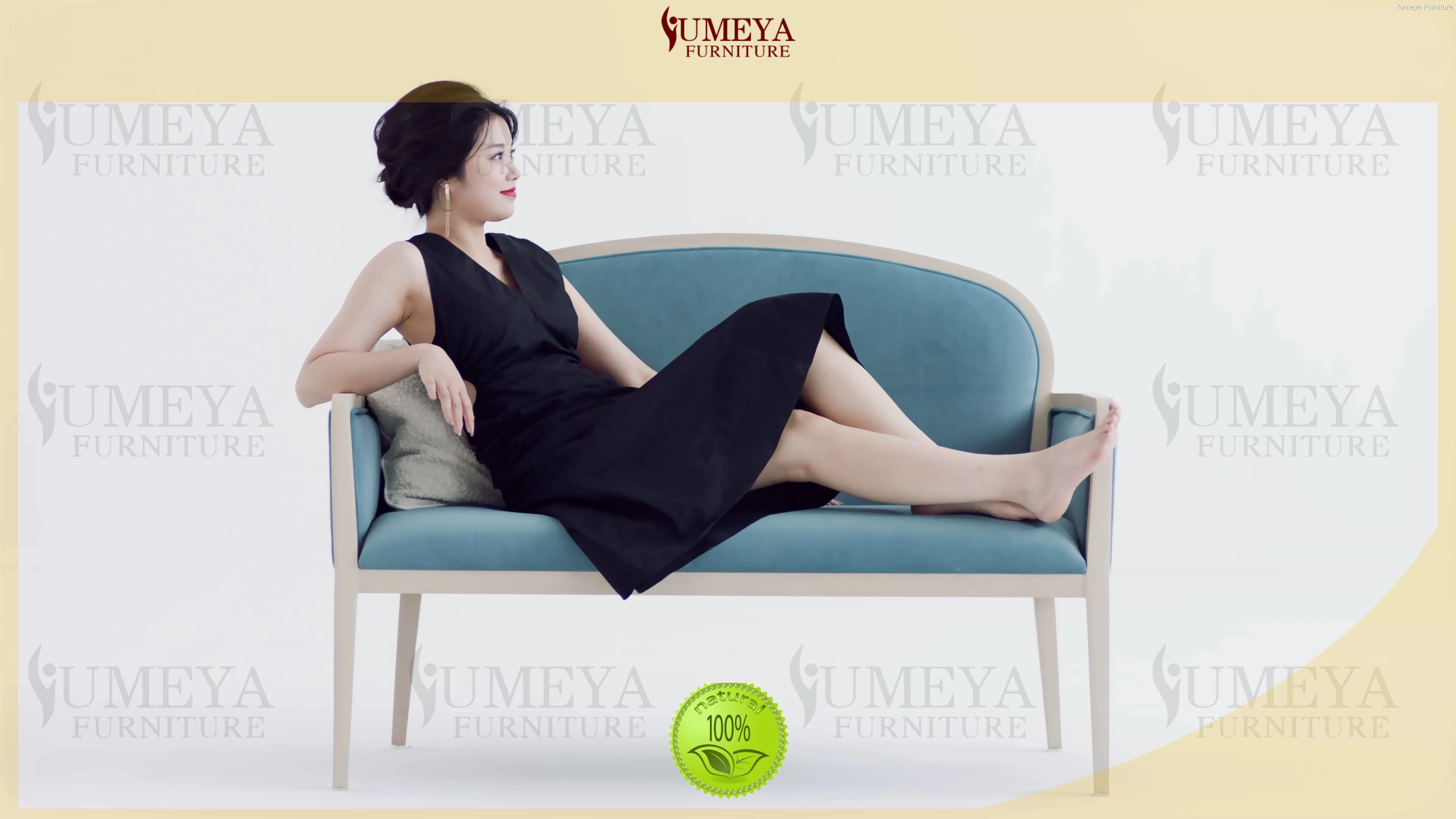 Custom 2 seater love seat for sale | Yumeya Furniture 1