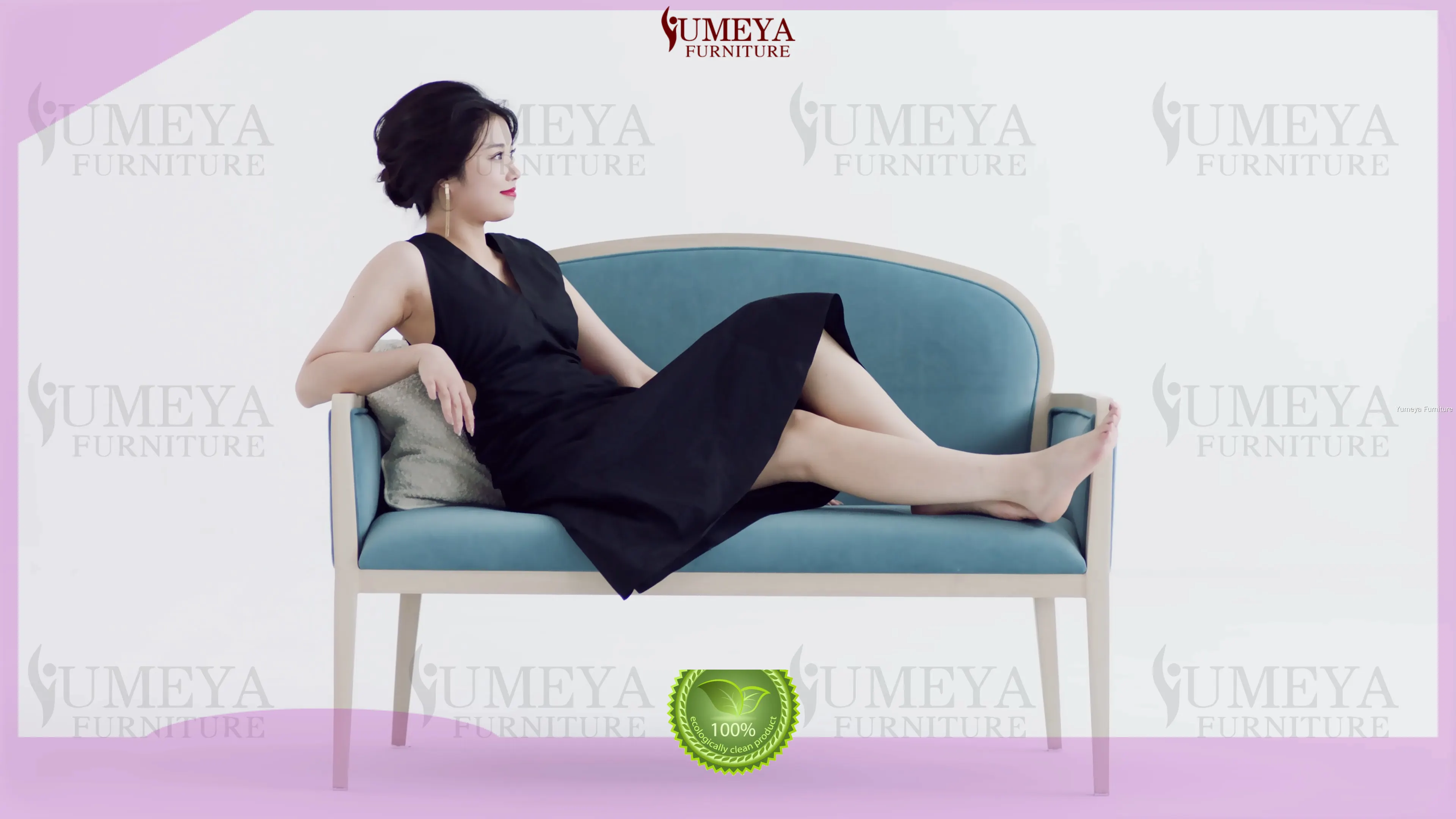 Customized modern two seater sofa factory | Yumeya Furniture 1