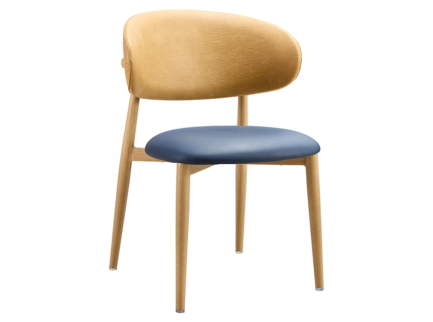 Curvéiert Backrest Kommerziellen Restaurant Stull OEM ODM YL1645 Yumeya 1