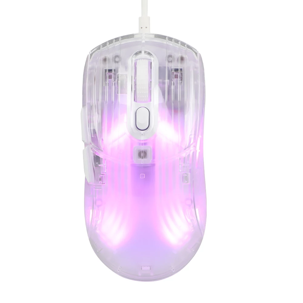 KY-M1050 Transparent Gaming Mouse for Ultimate Precision and Gaming Experience 2