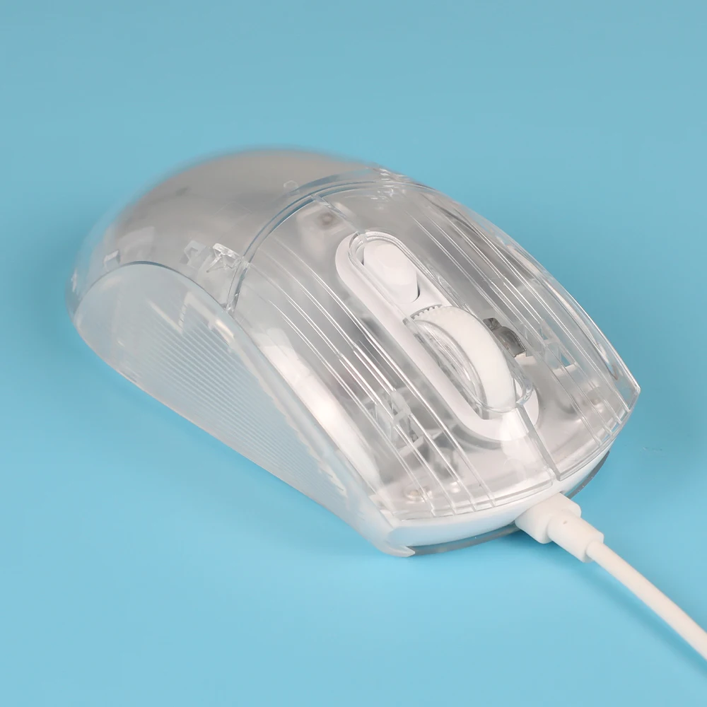 KY-M1050 Transparent Gaming Mouse for Ultimate Precision and Gaming Experience 4