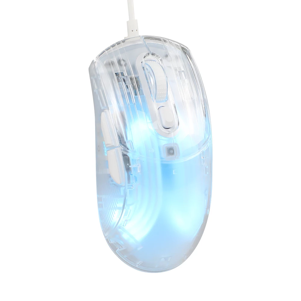 KY-M1050 Transparent Gaming Mouse for Ultimate Precision and Gaming Experience 5