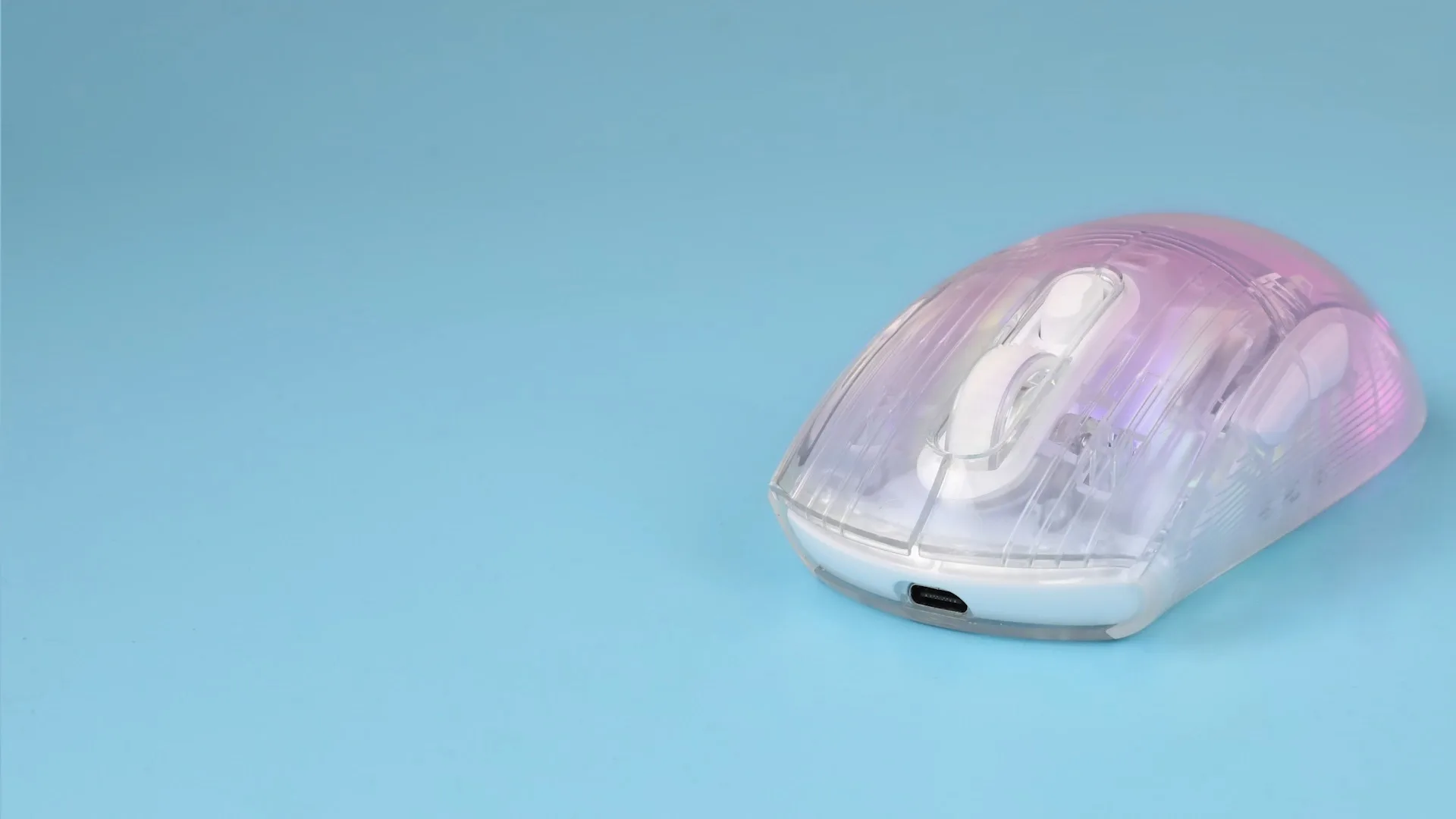 KY-M1050 Transparent Gaming Mouse 1