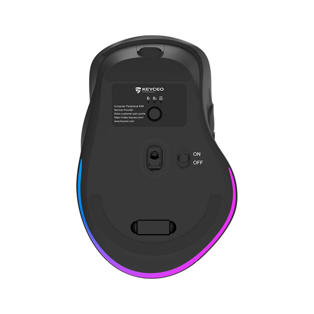 KY-M610WR BT+2.4G+USB professional gaming mouse 5