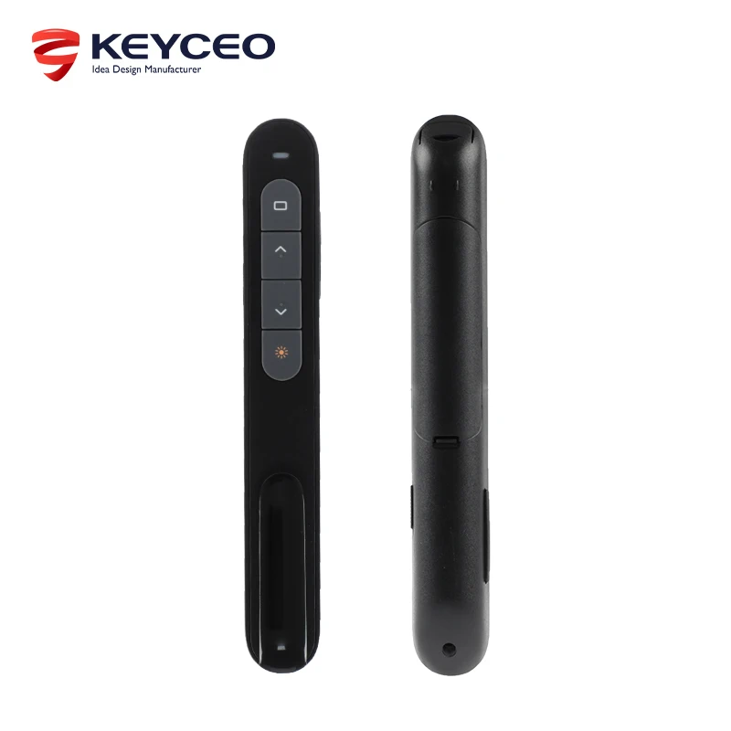 2.4g Ppt Wireless Presenter Easy To Carry With Pointer Red,Usb Pointer Presentation Volume +- 1