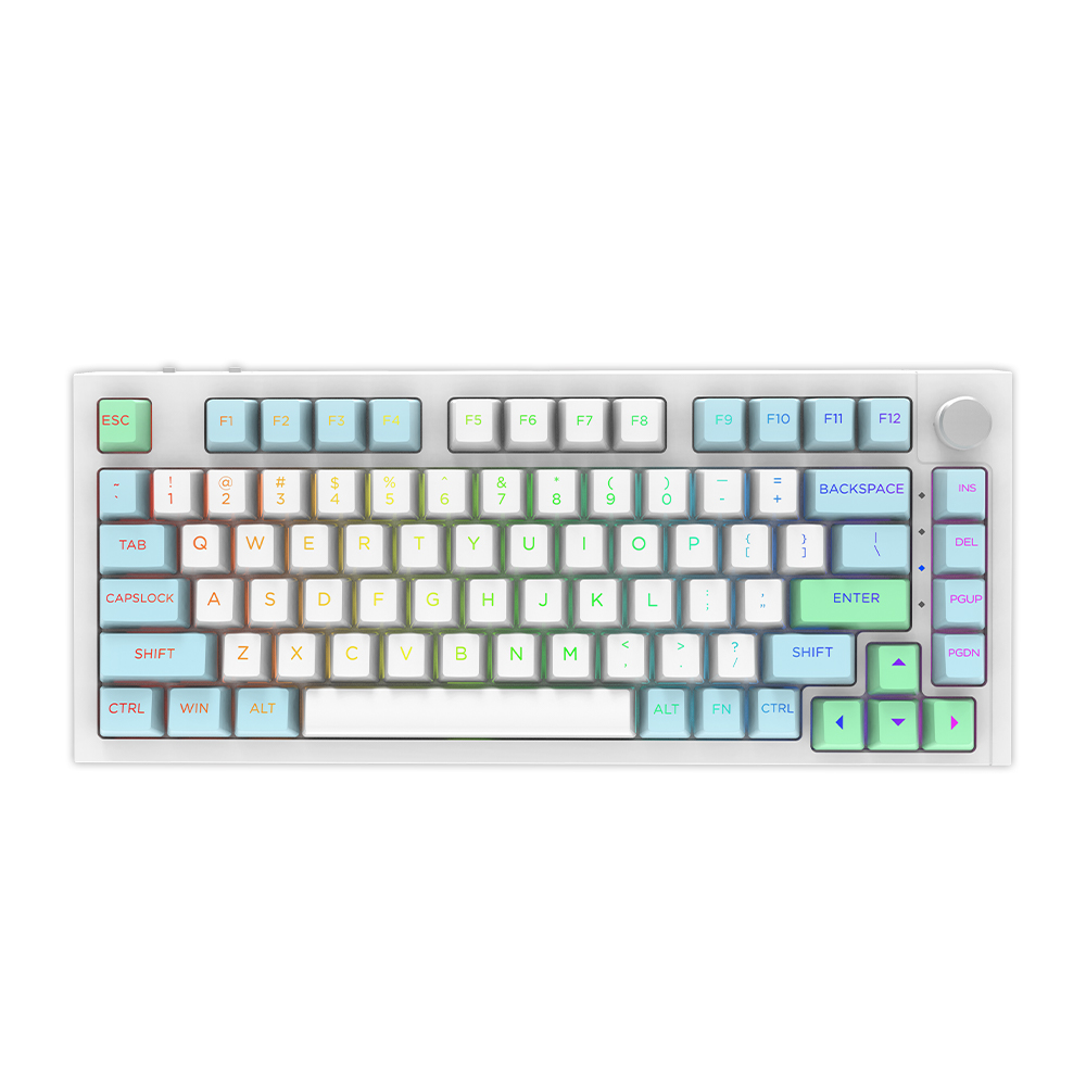 メカニカルキーボード 60% ワイヤレスゲーミング Rgb ホットスワップ
