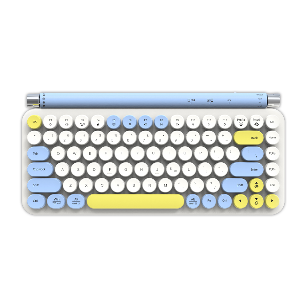 KY-K892 Vintage Pink Typewriter Keyboard the Best Classic Round ...