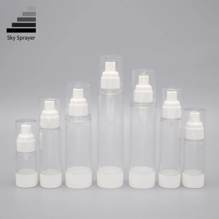 Sky Sprayer - Precision airless pump bottle refill lotion cream bottle with spray cap 15ml 30ml 40ml 50ml company