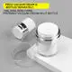 15ml Pump Bottle - Precision Finish Airless Bottle 3