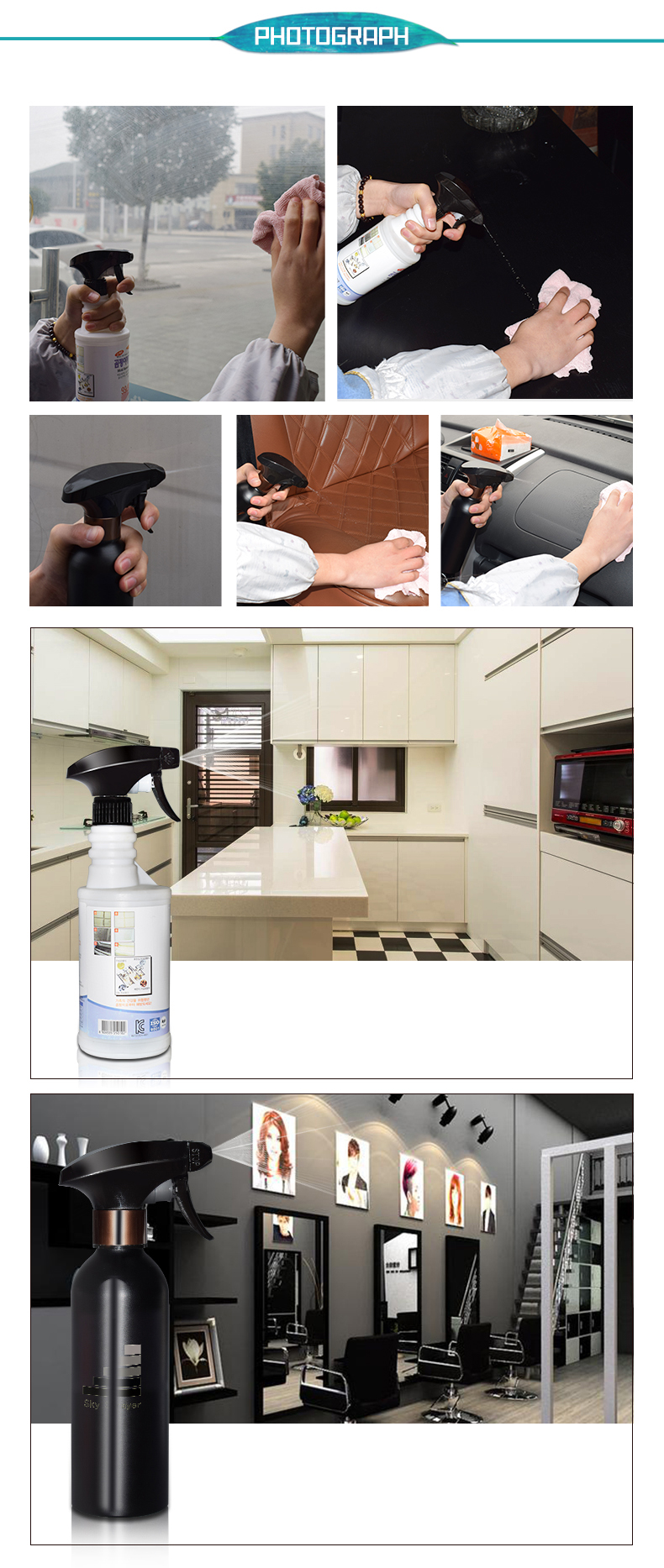 28mm Foam Trigger Sprayer For Spray Bottle Plastic trigger sprayer Wholesale 18