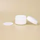 White PP Cream Jars - Customizable Sizes for Cosmetic Products 4