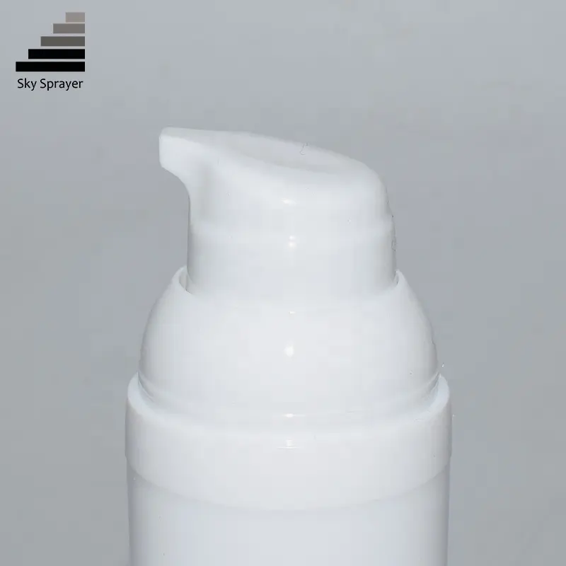 30ml Round Airless Pump Plastic Cosmetic Bottles 4