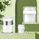 Airless Pump Bottle with Spray Cap - Precision Finish - Refillable Lotion Cream Jar 2