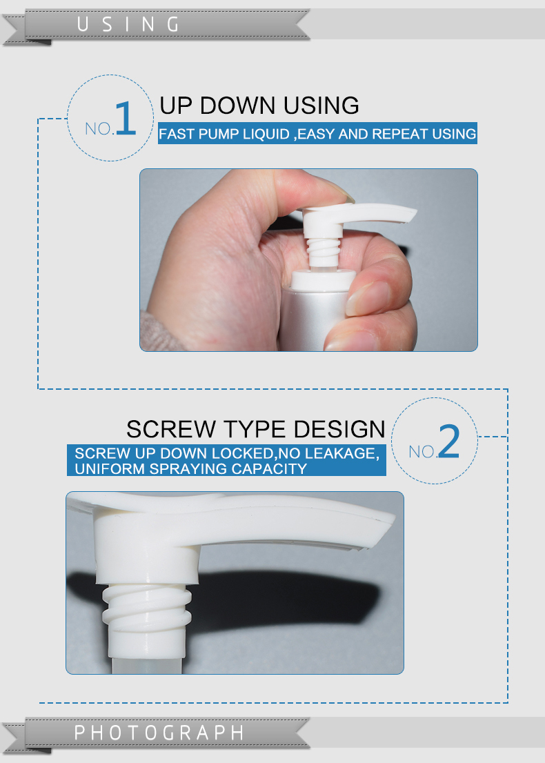 Wholesale body lotion pumps dispenser packaging
