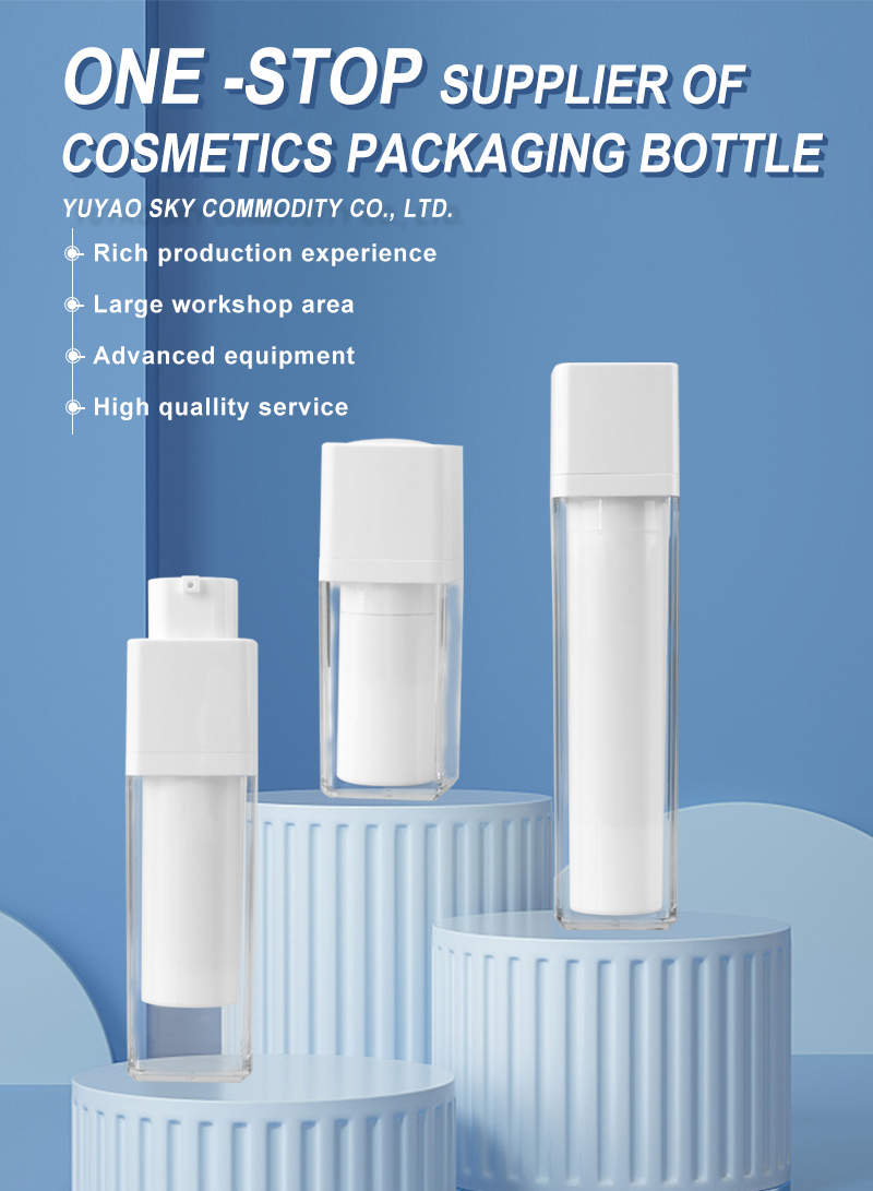 Black Airless Pump Bottles - Precision Finish 8