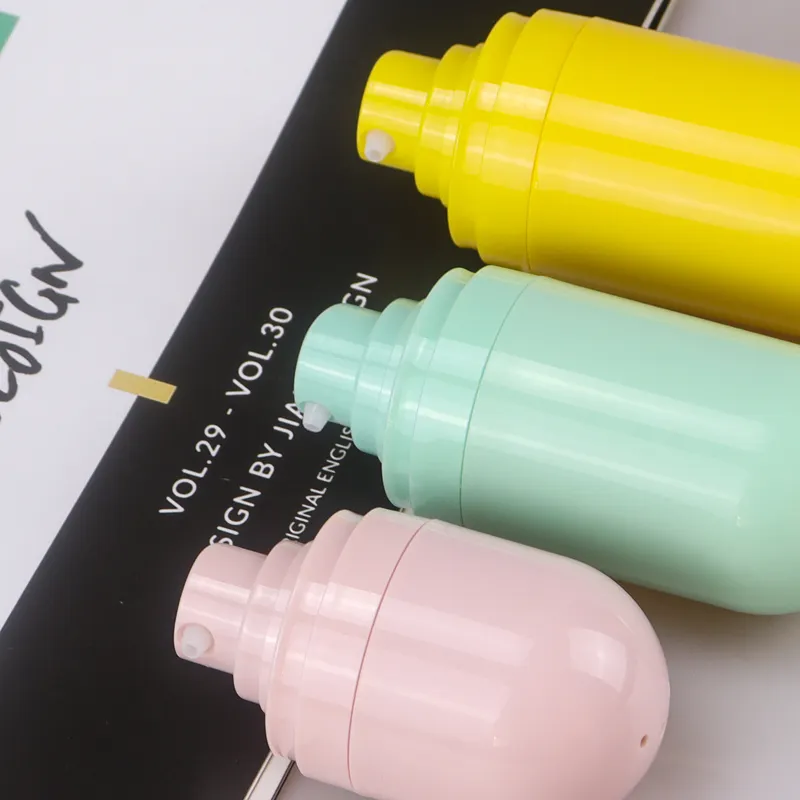 Airless Pump Cosmetic Lotion Bottles 4