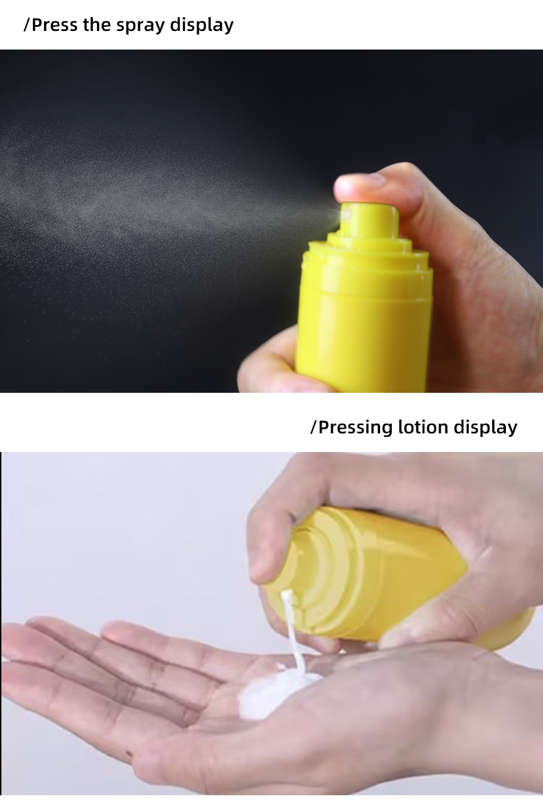 Airless Pump Packaging - Precision Finish Bottle with Spray Cap 13