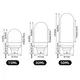 Airless Pump Cosmetic Lotion Bottles 5
