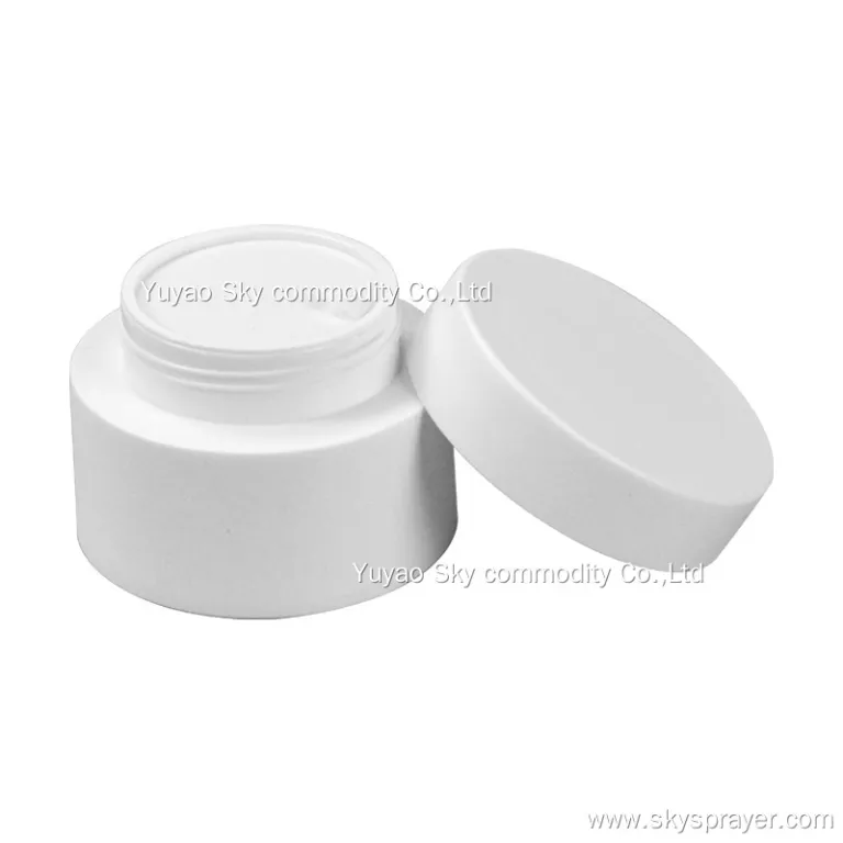 Double-layer Cream PP Jar Frosted Cosmetic Mask Jar 10