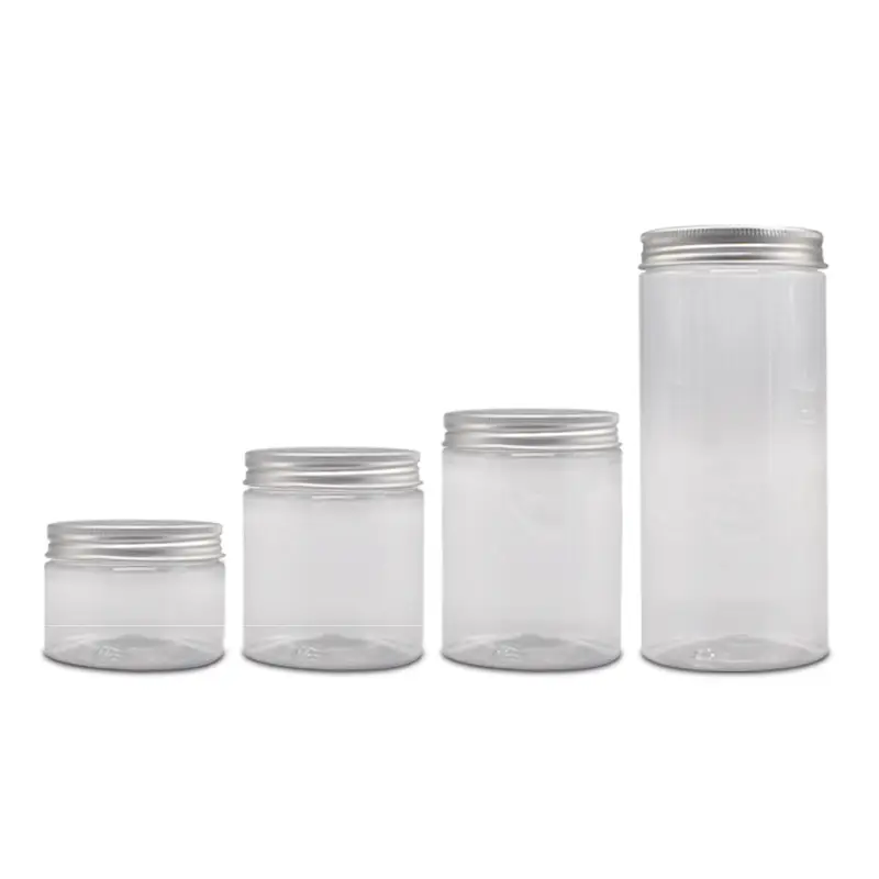 Sky Sprayer - 50ml/80ml/100ml/150ml/200ml/250ml/500ml Small Order Quantity Dry Food/Face Cream/Pomade Seal PET Plastic Jar CONTAINERS 1