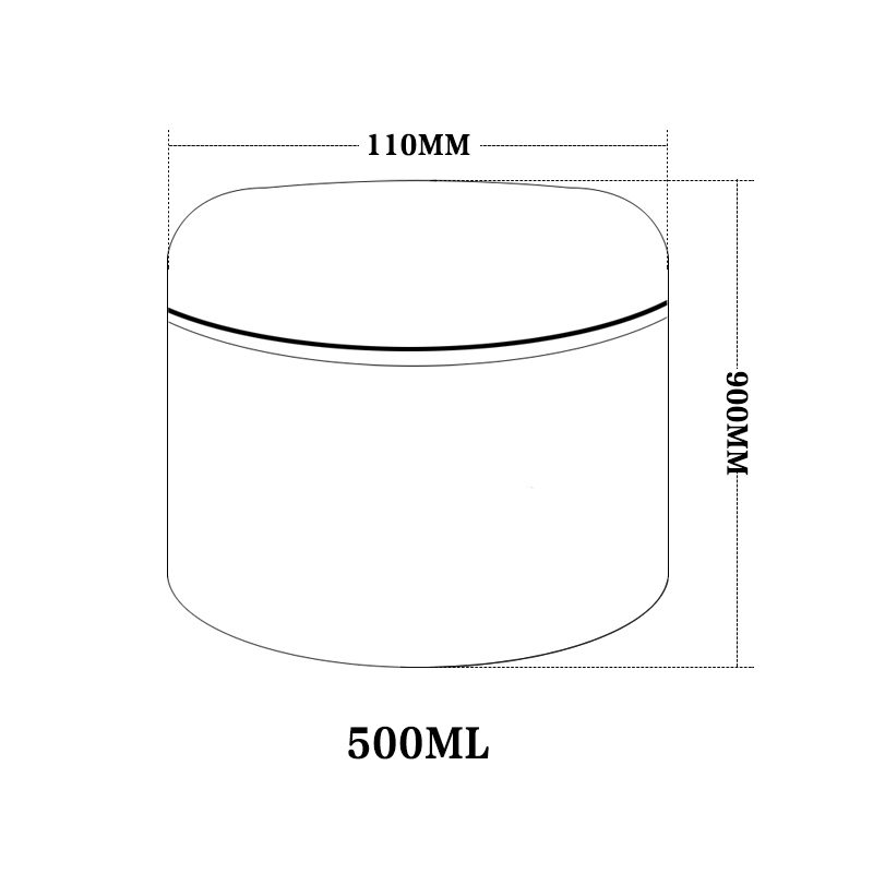 China Wholesale Empty White Cosmetic Jar Pot Bottle