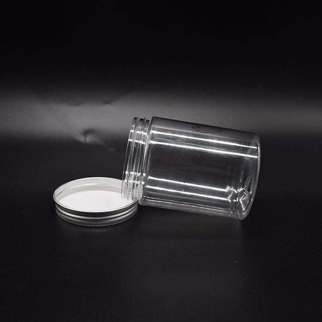 50ml/80ml/100ml/150ml/200ml/250ml/500ml Small Order Quantity Dry Food/Face Cream/Pomade Seal  PET Plastic Jar