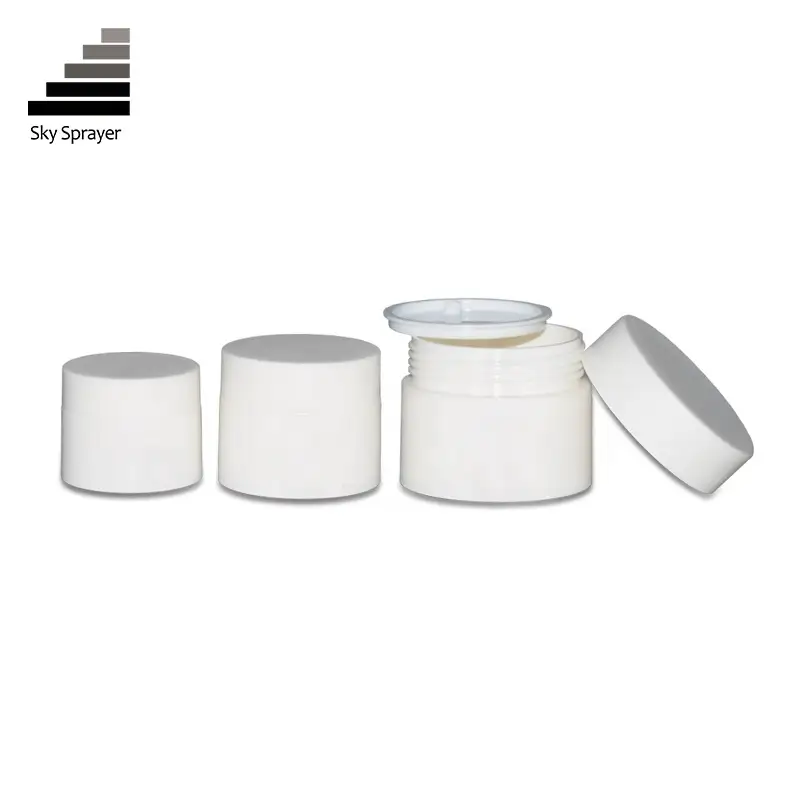 Sky Sprayer - Different Capacity PP Plastic White Cosmetic Empty Bottle CONTAINERS 1