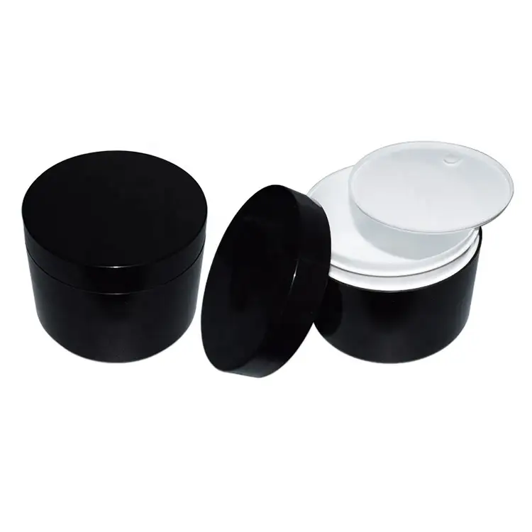 Sky Sprayer - Frasco cosmético blanco y negro de 200 ml, bonito frasco de polipropileno. 1