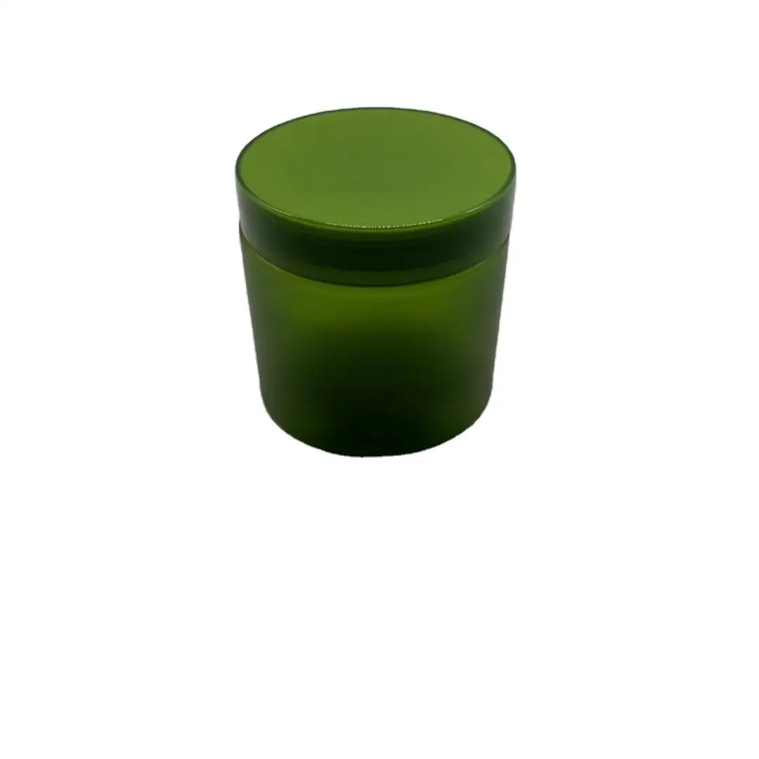 Sky Sprayer - Double-deck 200ml Matte Green Cosmetic Container Cream Jar PET Jar 1