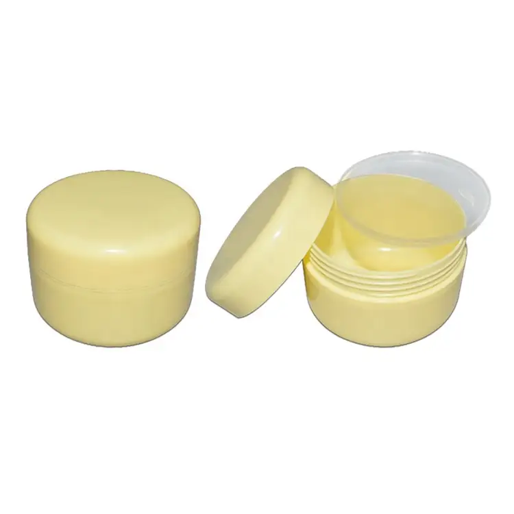 Sky Sprayer - Large Capacity Beige Rib Cream Color Plastic Jar PP Jar 1