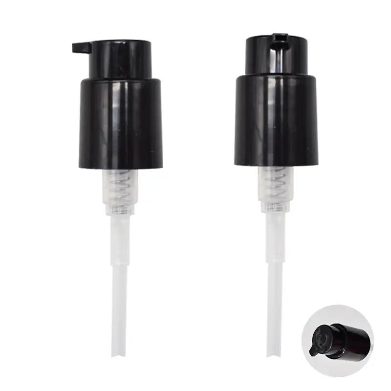 Sky Sprayer - Wholesale 24/410 Black Plastic Cosmetics Lotion Treatment Pump For Bottle PUMPS 1