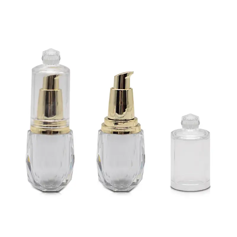 Sky Sprayer - 8ML Empty Portable Refillable Plastic Pump Cream Lotion Bottle Travel Container Nail Pump&Nail Bottles 1