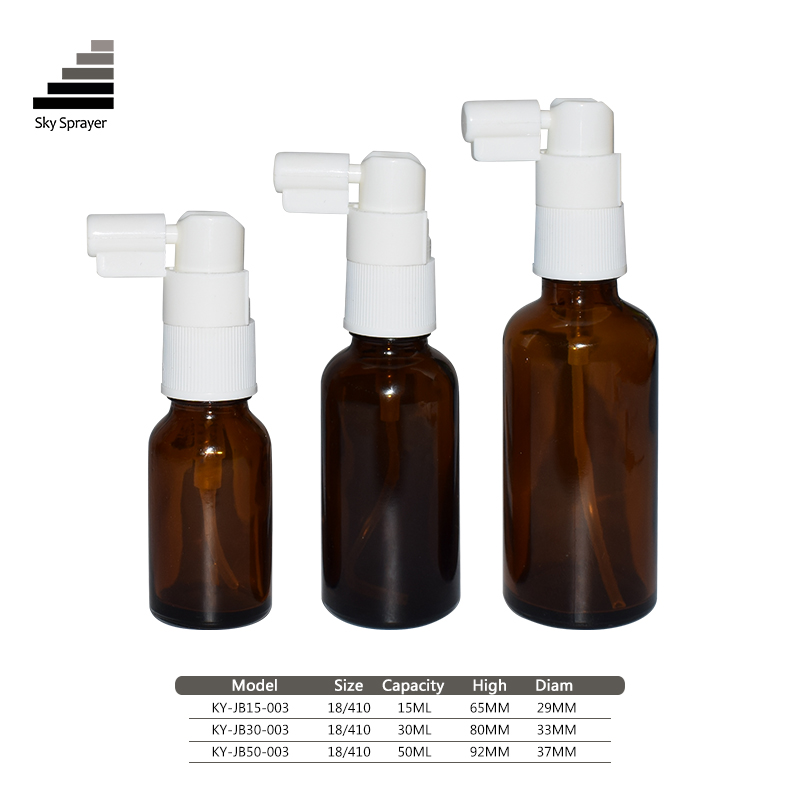 Sky Sprayer - 15ml Custom Design Glass Jar Clean Pump Foaming Bottles Ungrouped 4