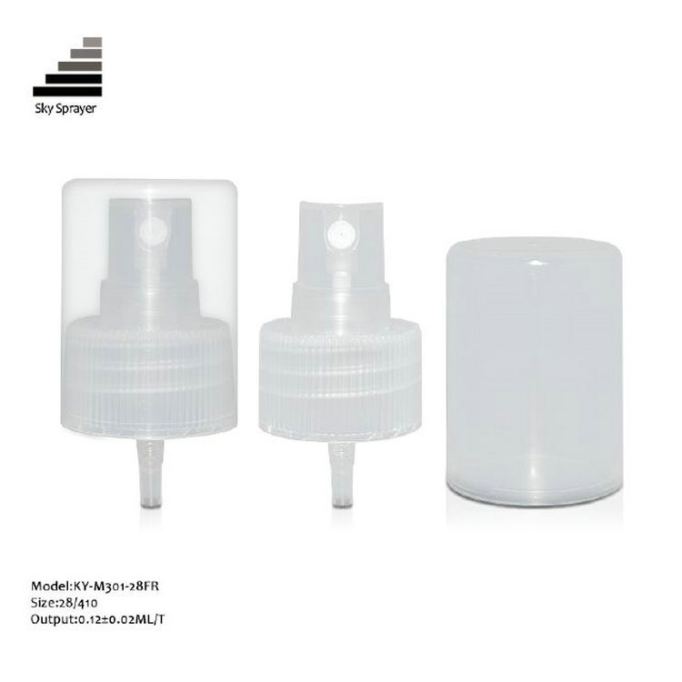 Hot Selling 28/410 White Color PP Plastic Mist Sprayer Bottle