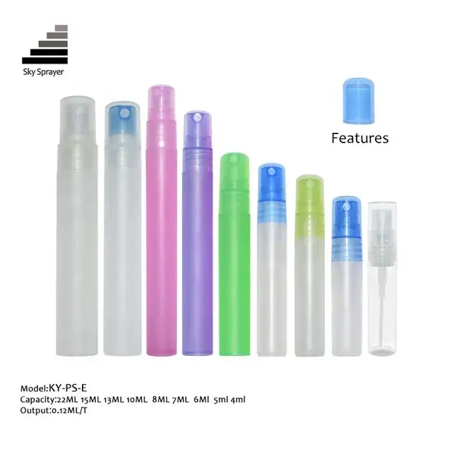 Sky Sprayer - Skin Care Packaging Various PP Plastic Spray Crimpless Pump Perfume Bottle Pocket Perfume sprayer 1