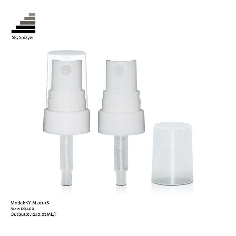 18/410 PP Plastic cream container pump with full cover