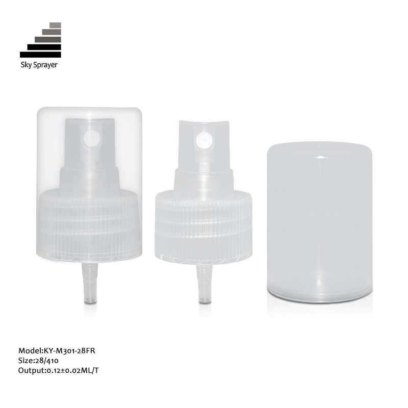 28/410 Plastic 24mm Cosmetic Cream Pump With Cover