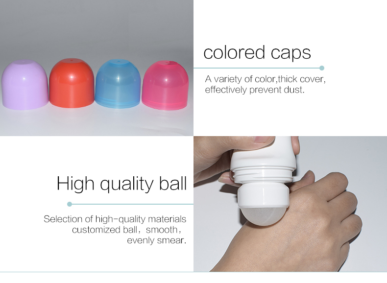 High Quality 60ml Roller Ball Roll On Bottle Plastic