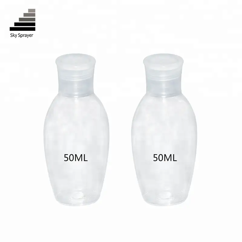 Sky Sprayer - Suministro directo de fábrica Botella cosmética de plástico PET de 50 ml Sin agrupar 1