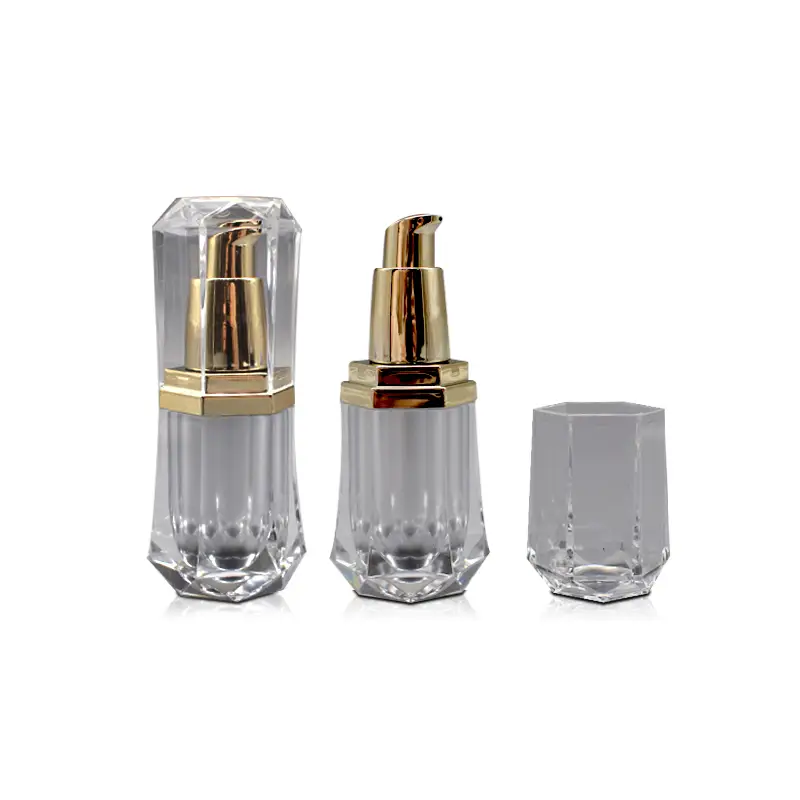 Sky Sprayer - 10ml Empty Refillable Clear Facial Cleanser Pump Bottles Containers For Cosmetics Ungrouped 1