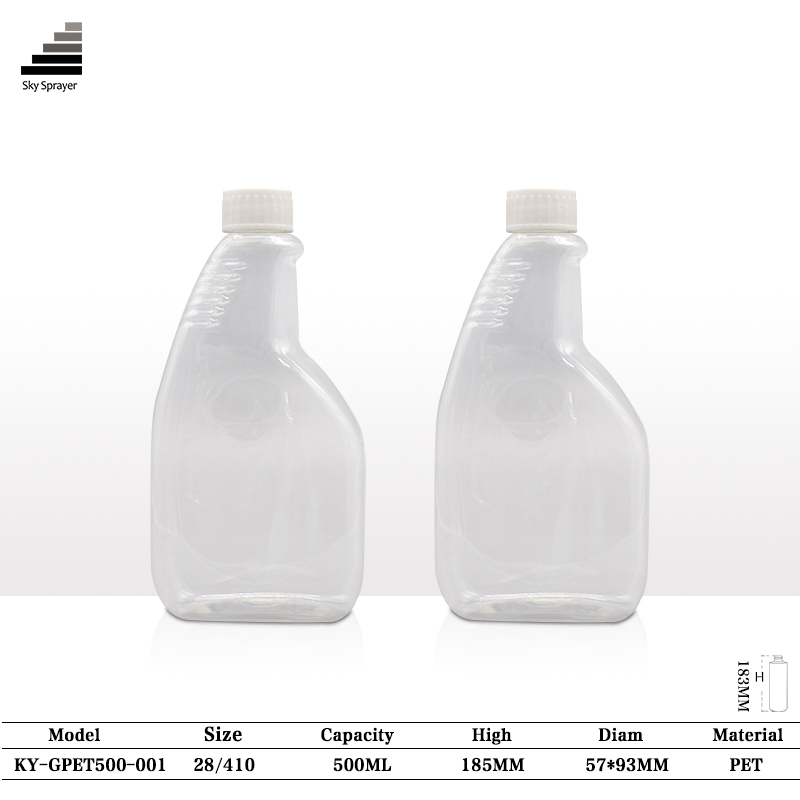 2020 China Wholesale 500ml plastic cosmetic jars and bottles