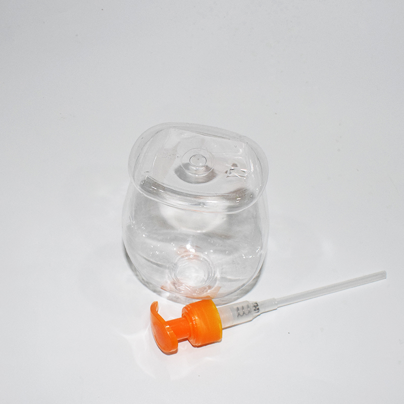 500ML press pump plastic bottle accept custom pump spray bottle