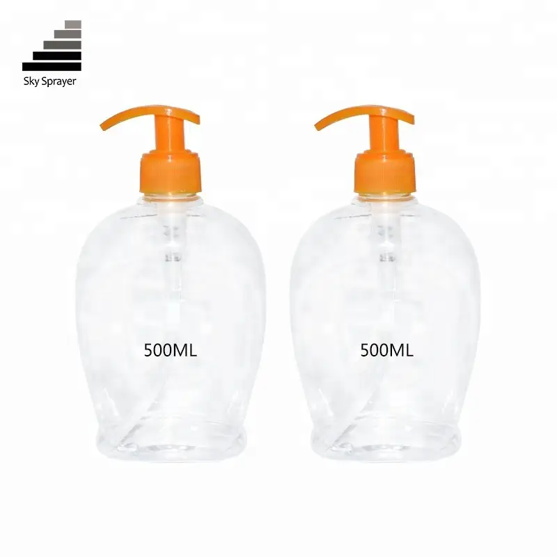 Sky Sprayer - 500ML press pump plastic bottle accept custom pump spray bottle Lotion Pump 1