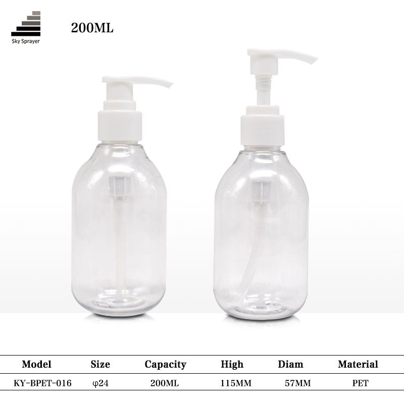 Sky Sprayer - Newest 300ML Lotion Square Plastic Bottle Used To Hotel Travel PET Bottle 15