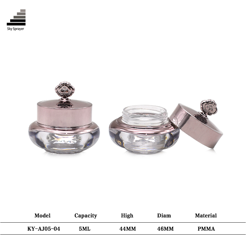 Sky Sprayer - Factory Wholesale Luxury Plastic Mini Cosmetic Eye Cream Jar 5ml CONTAINERS 8