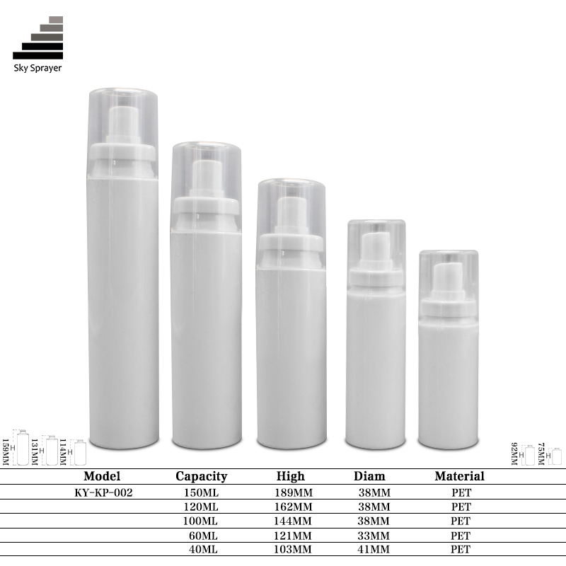 China Wholesale White 150ml Empty Mist Spray Bottle Used To Perfume