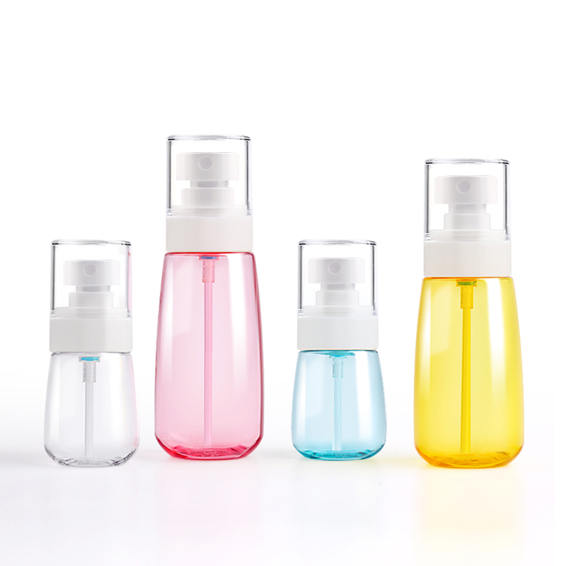Empty 30ml 60ml 80ml PETG fine mist spray bottle/plastic mister spray dispenser